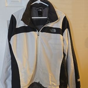 The North Face womens Black and White Jacket